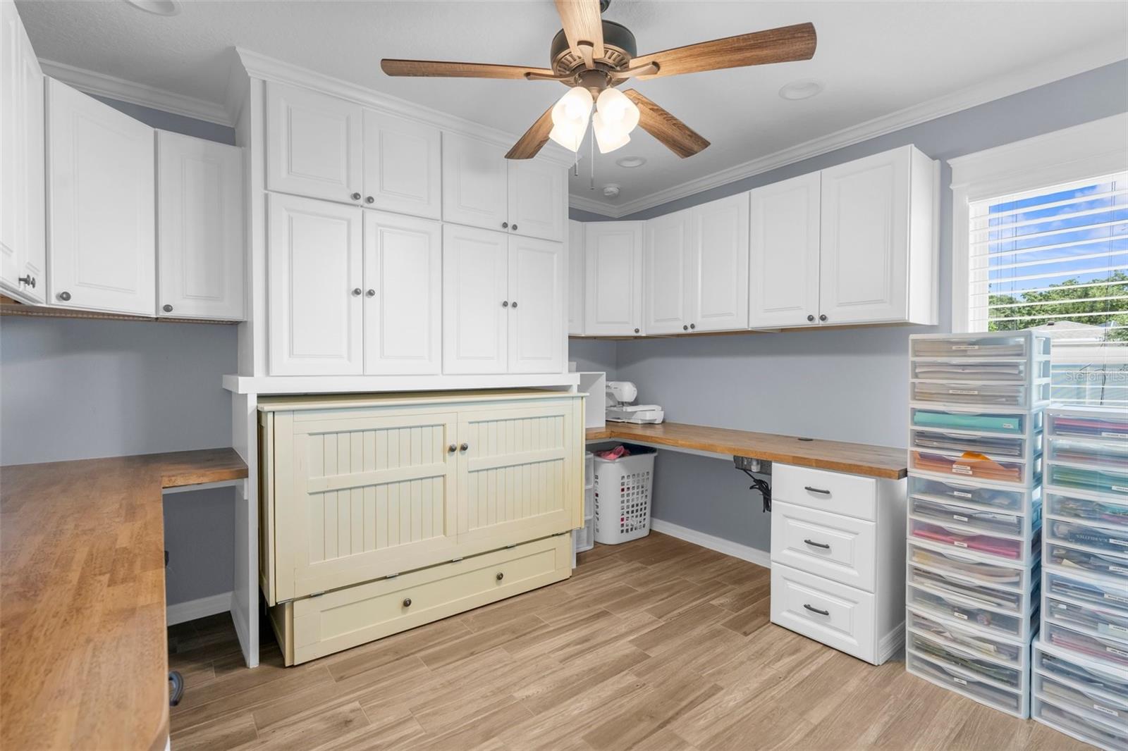 4th Bedroom is currently a craft room or office.  Can be removed if requested