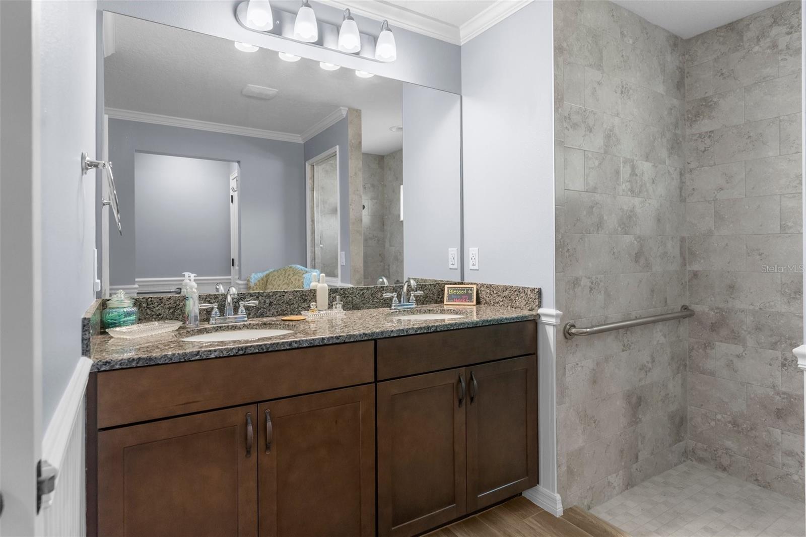 Large Primary ensuite, 1 of 2 in this home.