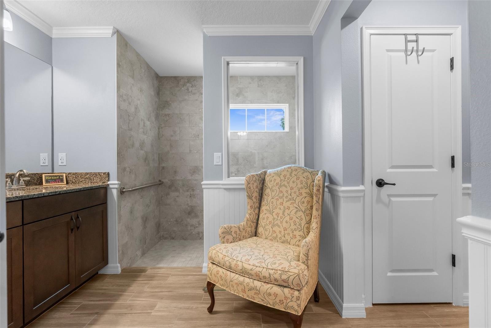 Large Primary ensuite, 1 of 2 in this home.