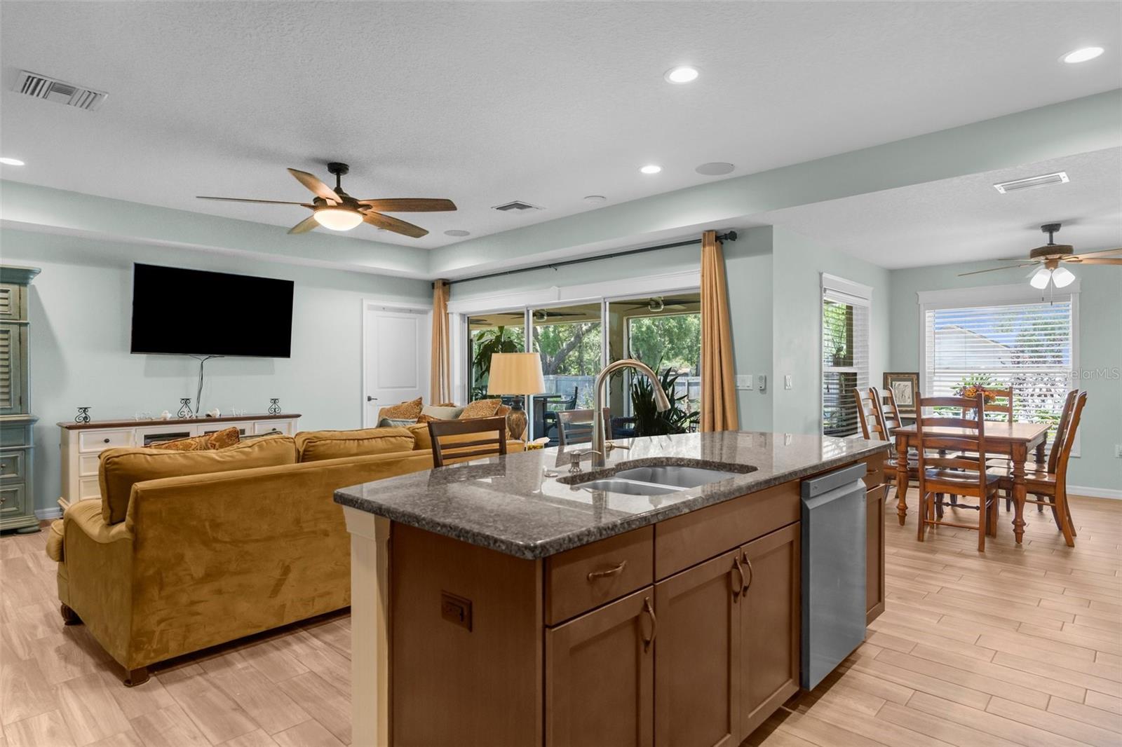 Granite countertops