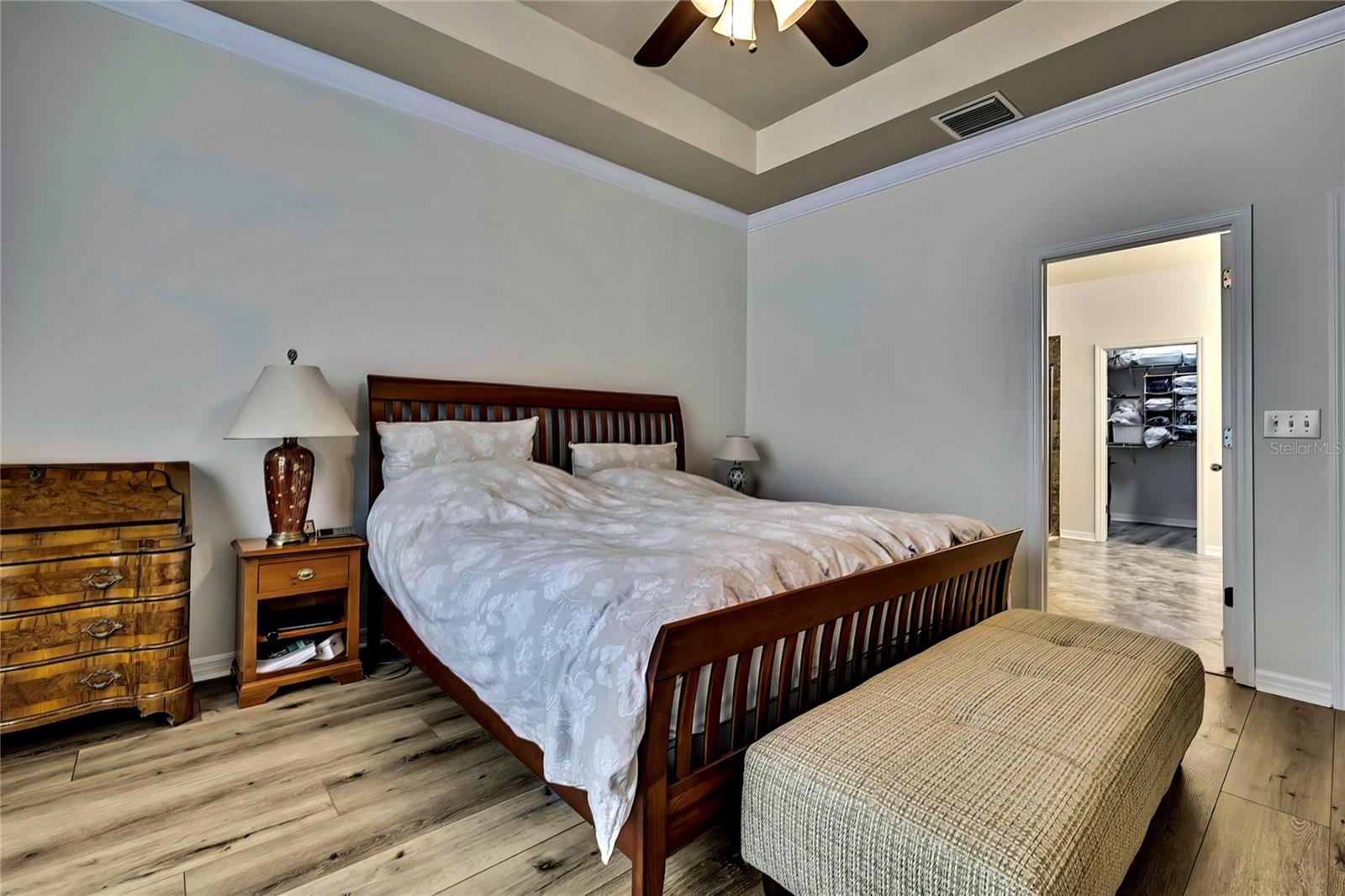 angel view of master suite