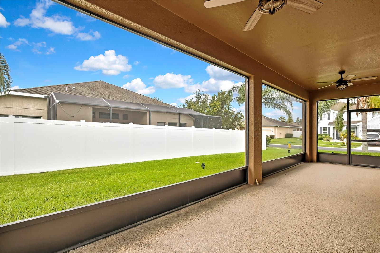 rear lanai