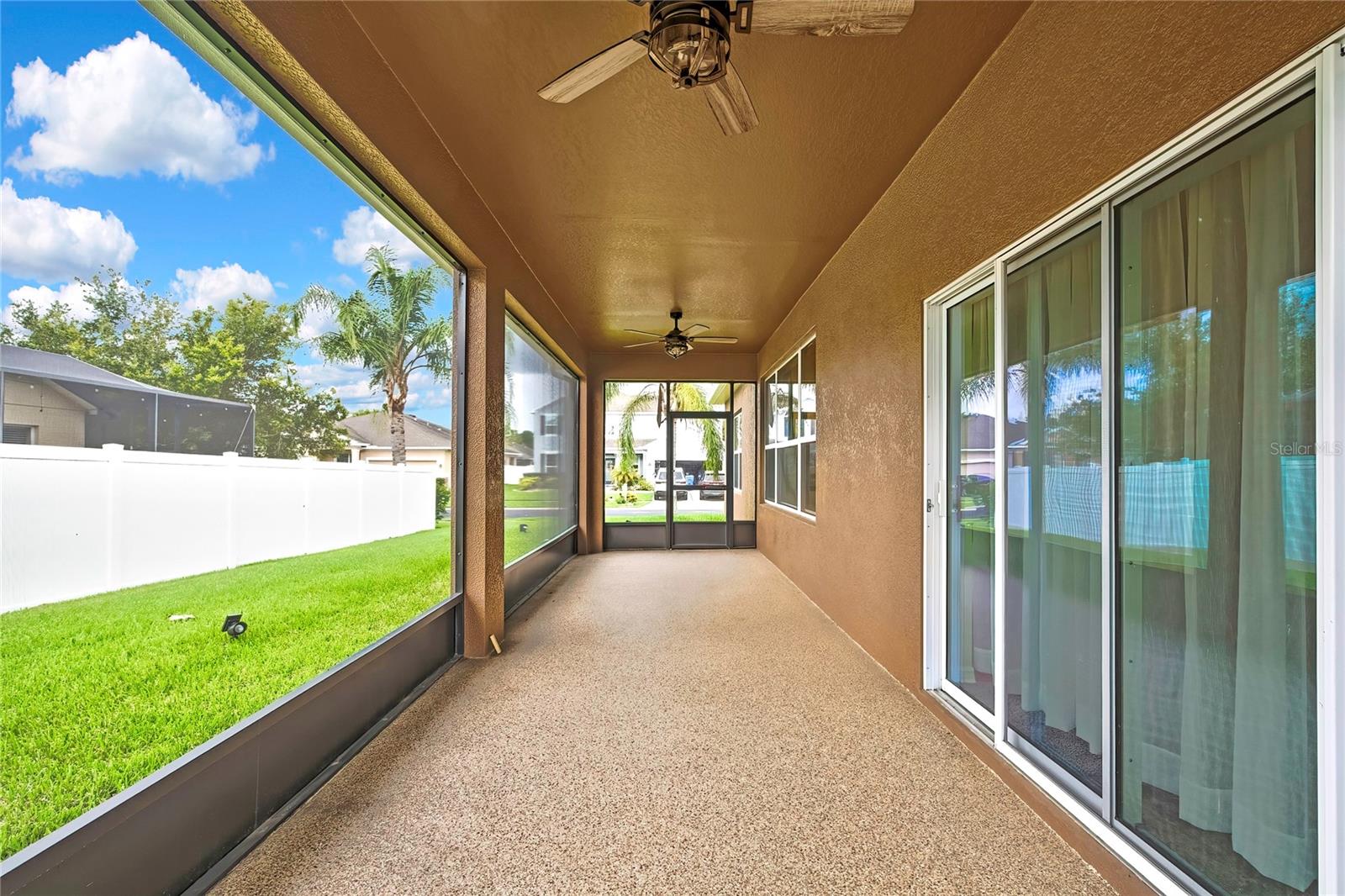 rear patio/lanai