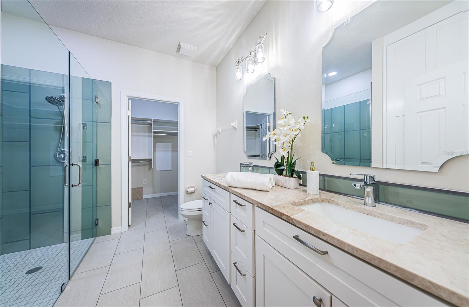 Updated Primary bath ensuite