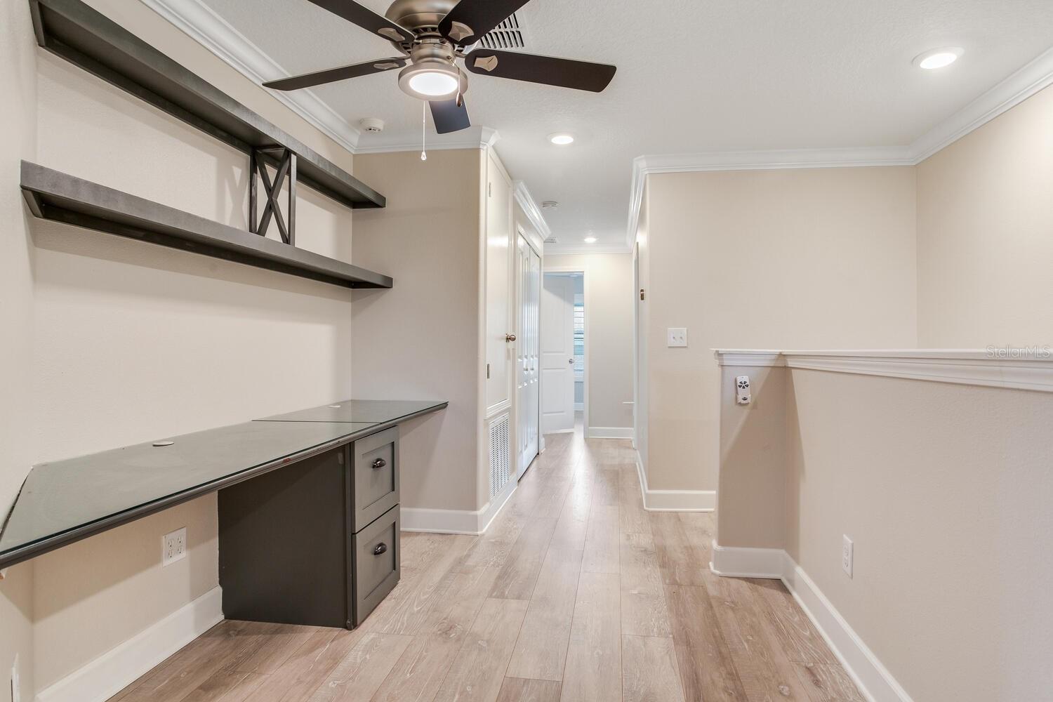 Loft w/ Built-In Study