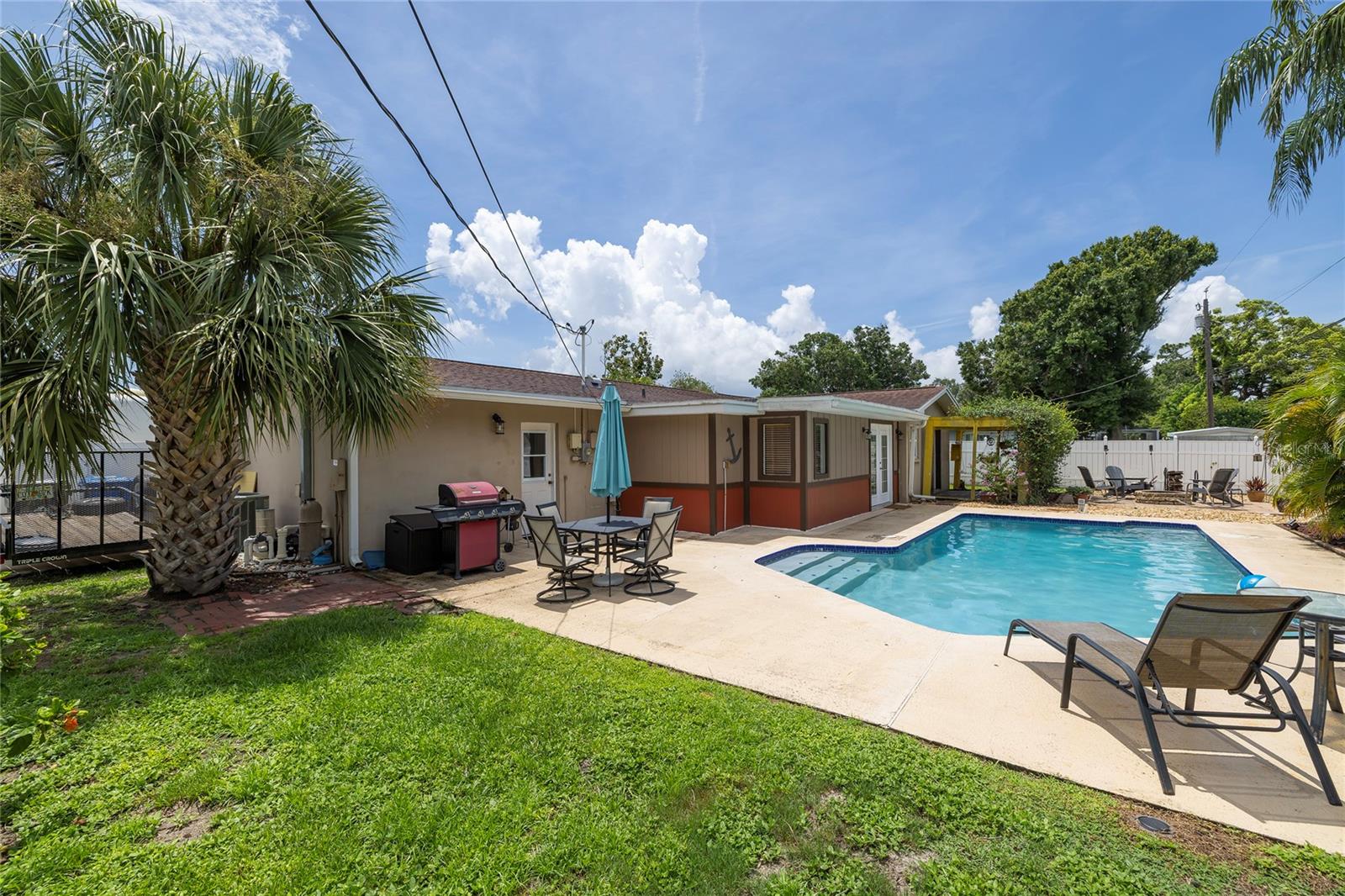 Large Yard and Beautiful Pool