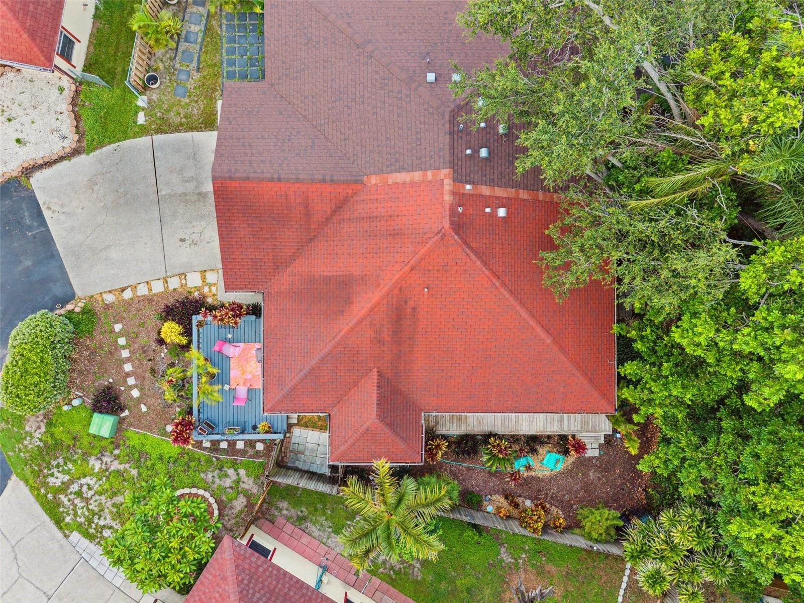 Solid, well maintained roof