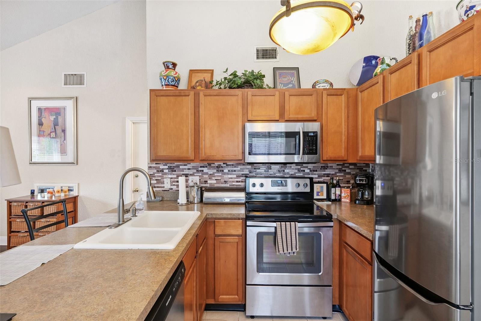 Stainless appliances