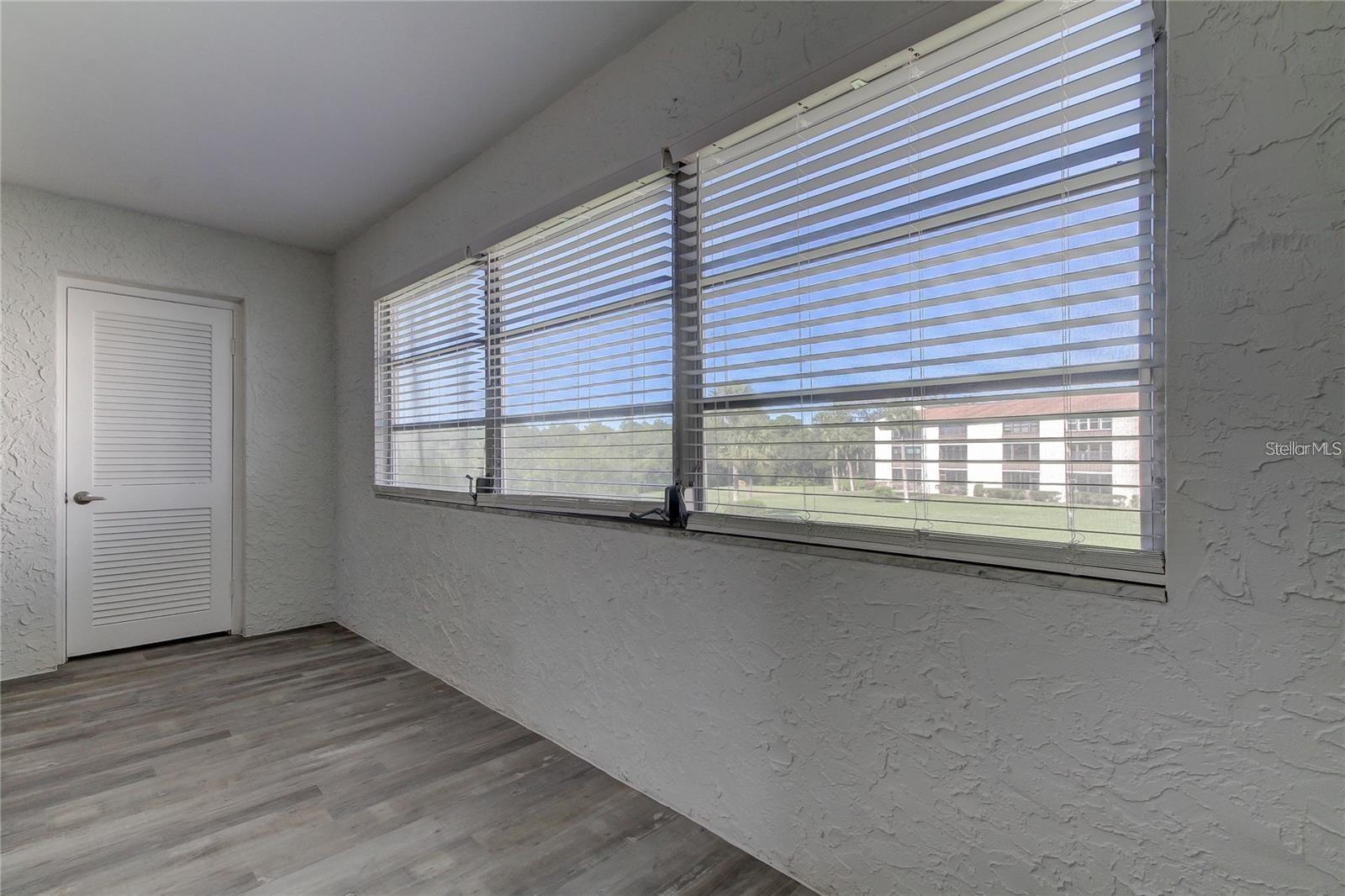 Florida Room view of open green space