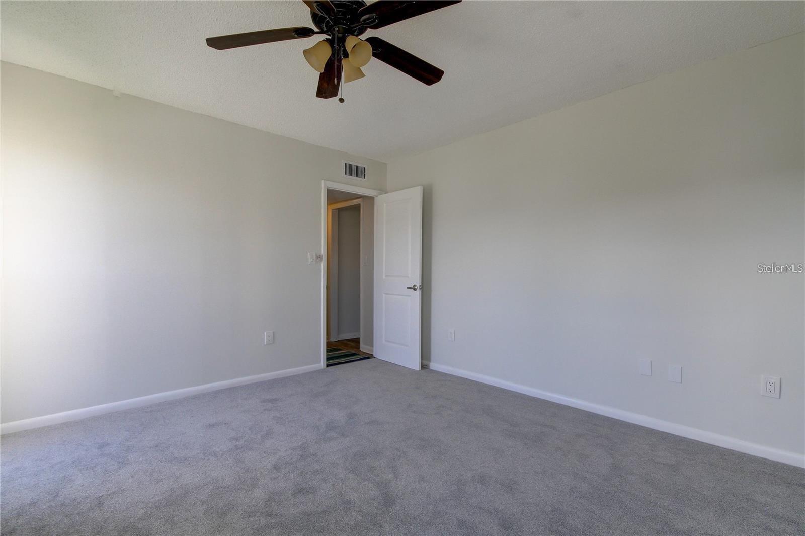 spacious master bedroom
