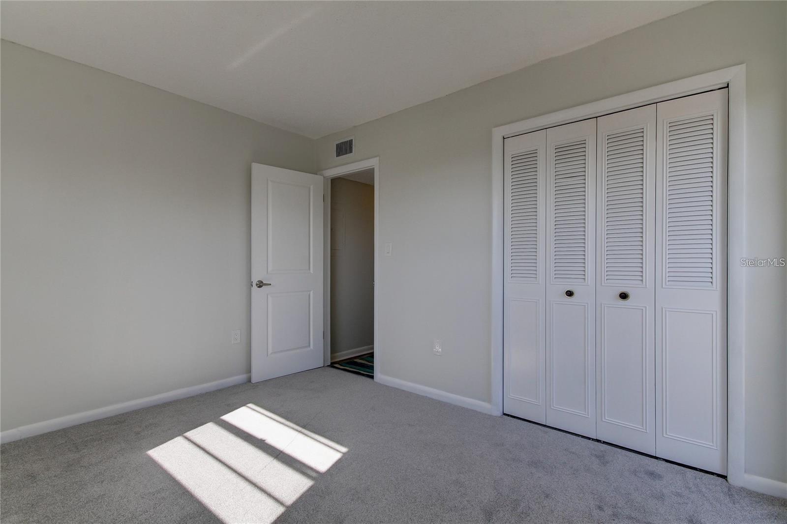 bedroom #2 with large closet