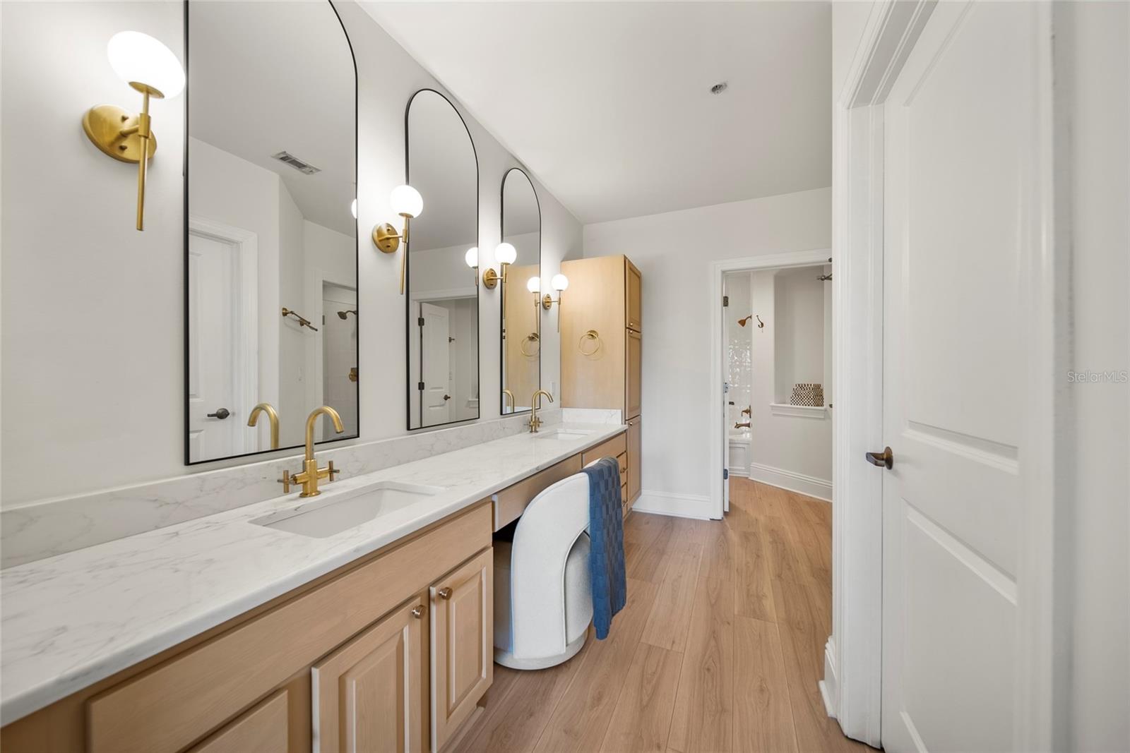Spacious Double Sink Vanity