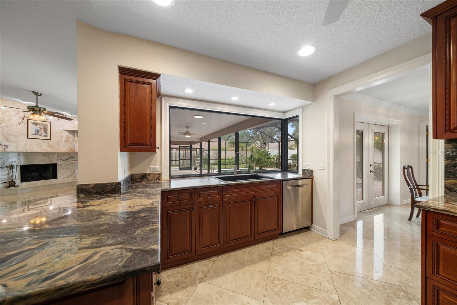 Kitchen off Family Room