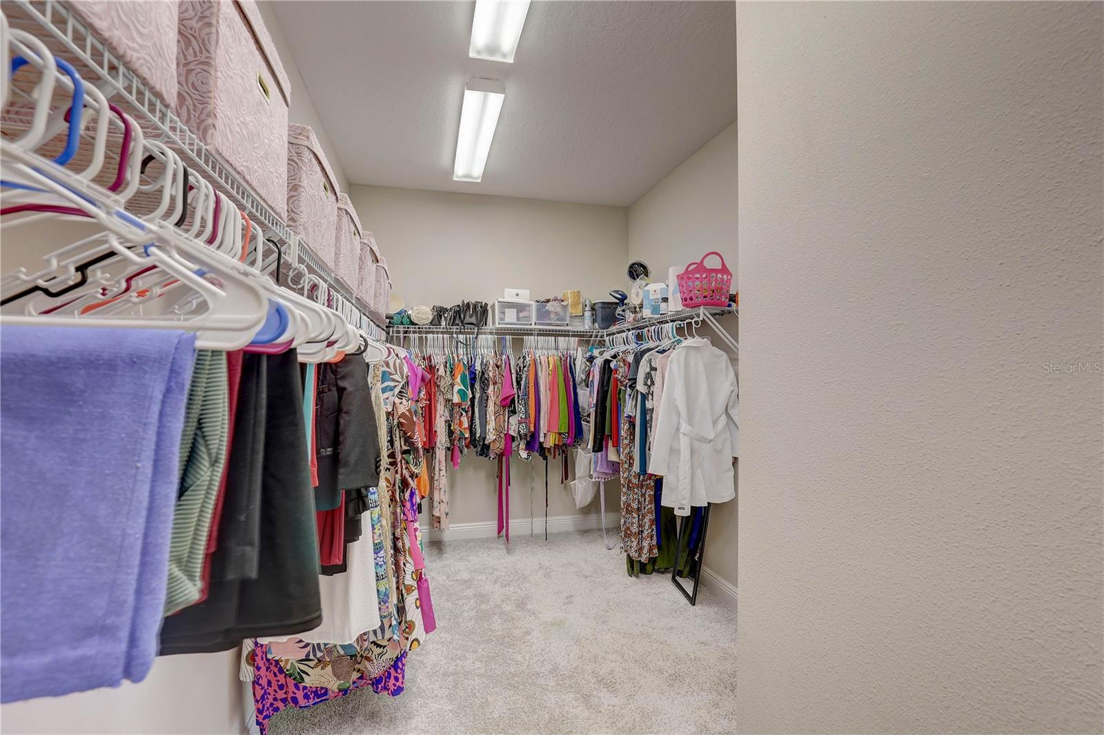 Huge Primary Closet