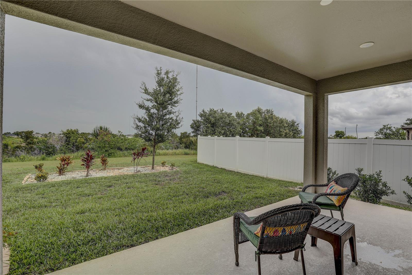 Peaceful back yard