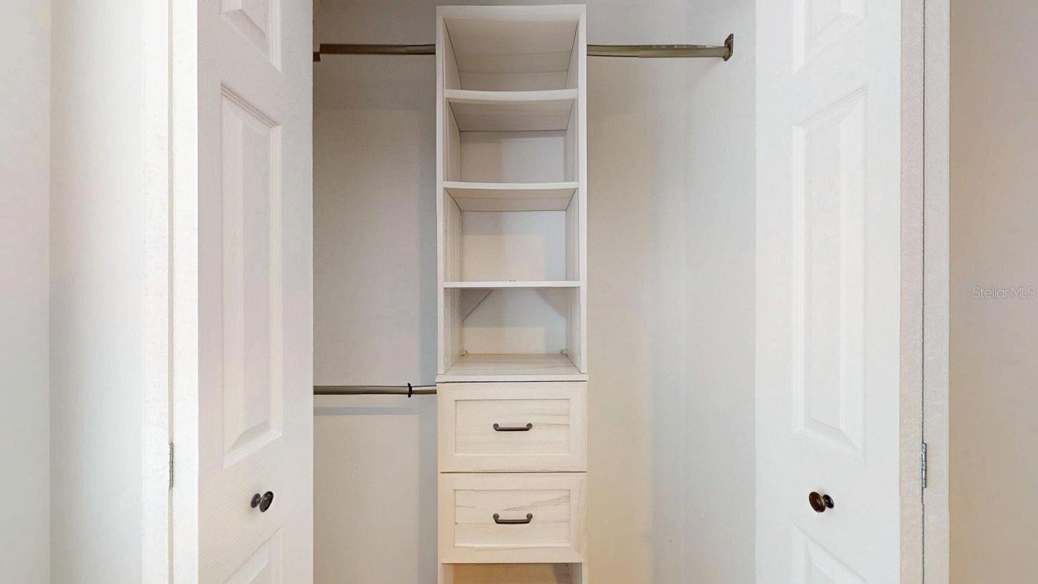Master closet