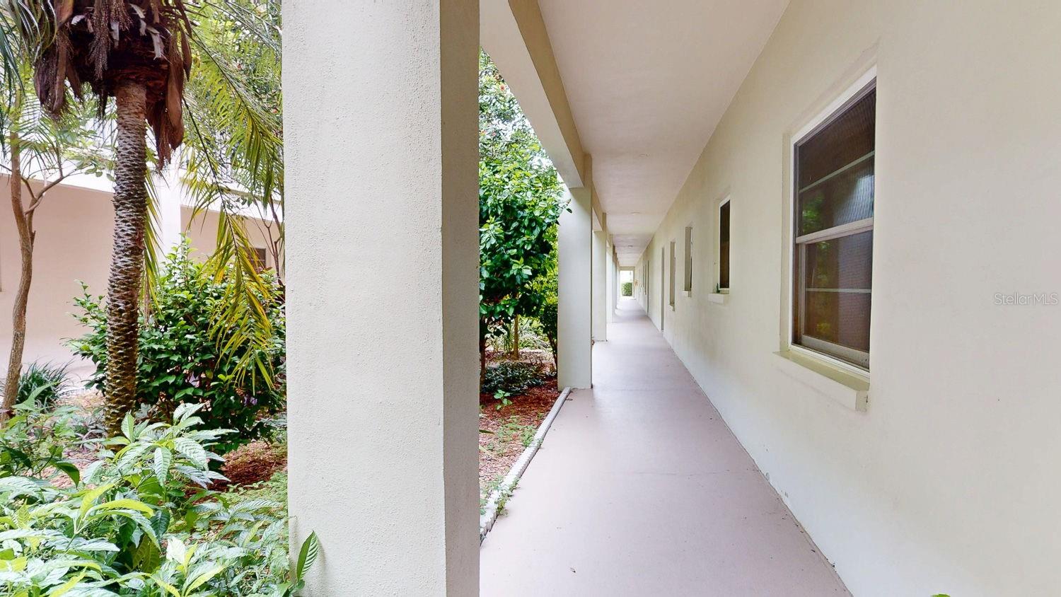 Hallway on the first floor