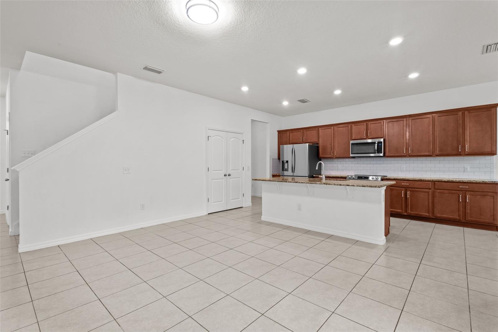 Kitchen from lanai view