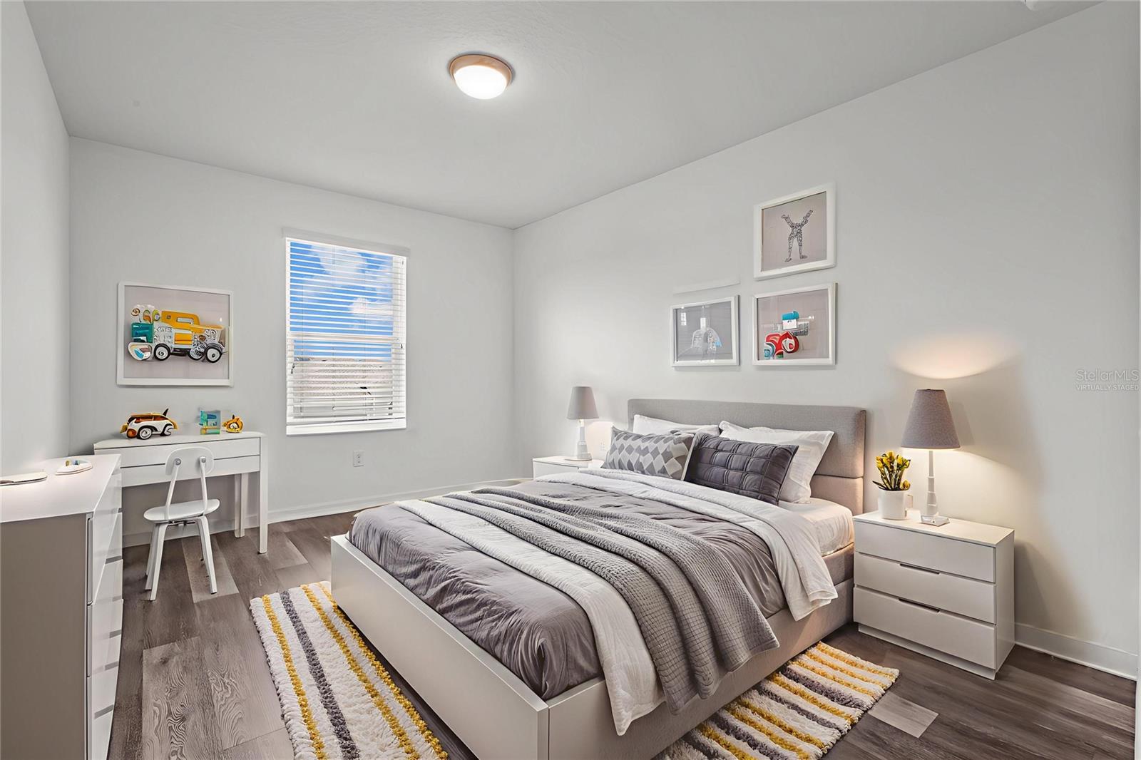 Bedroom 2 - Virtually Staged