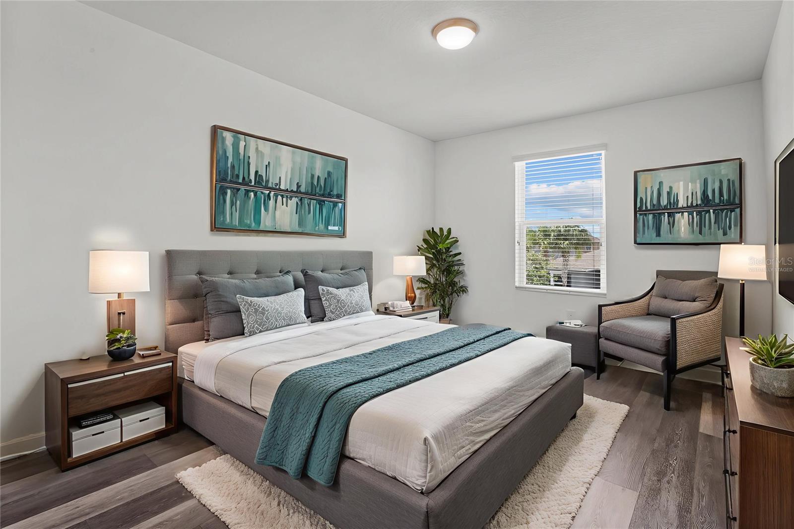Bedroom 3 - Virtually Staged