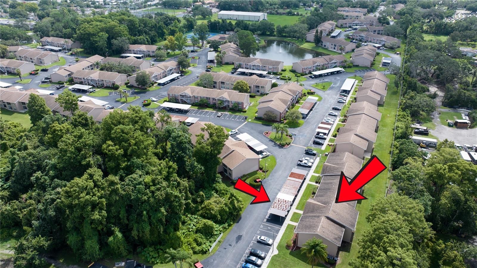 Situated in the Back of the Neighborhood with Carport