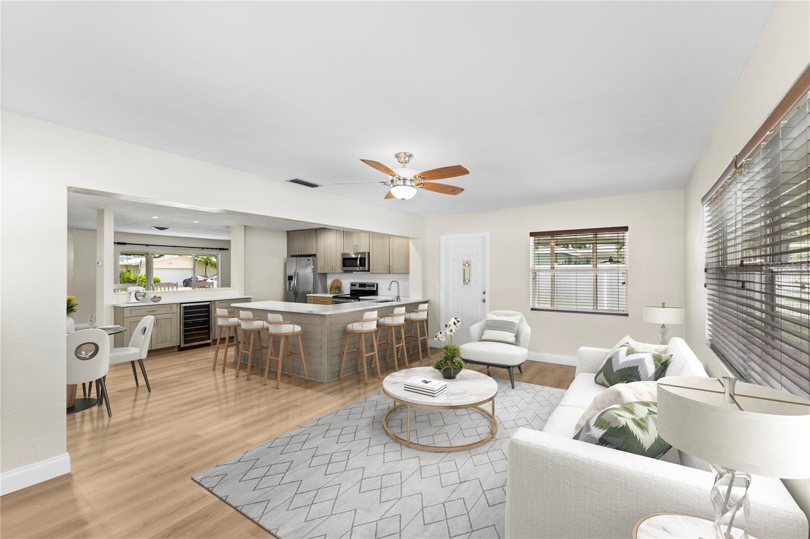 Virtually Staged Family / Dining