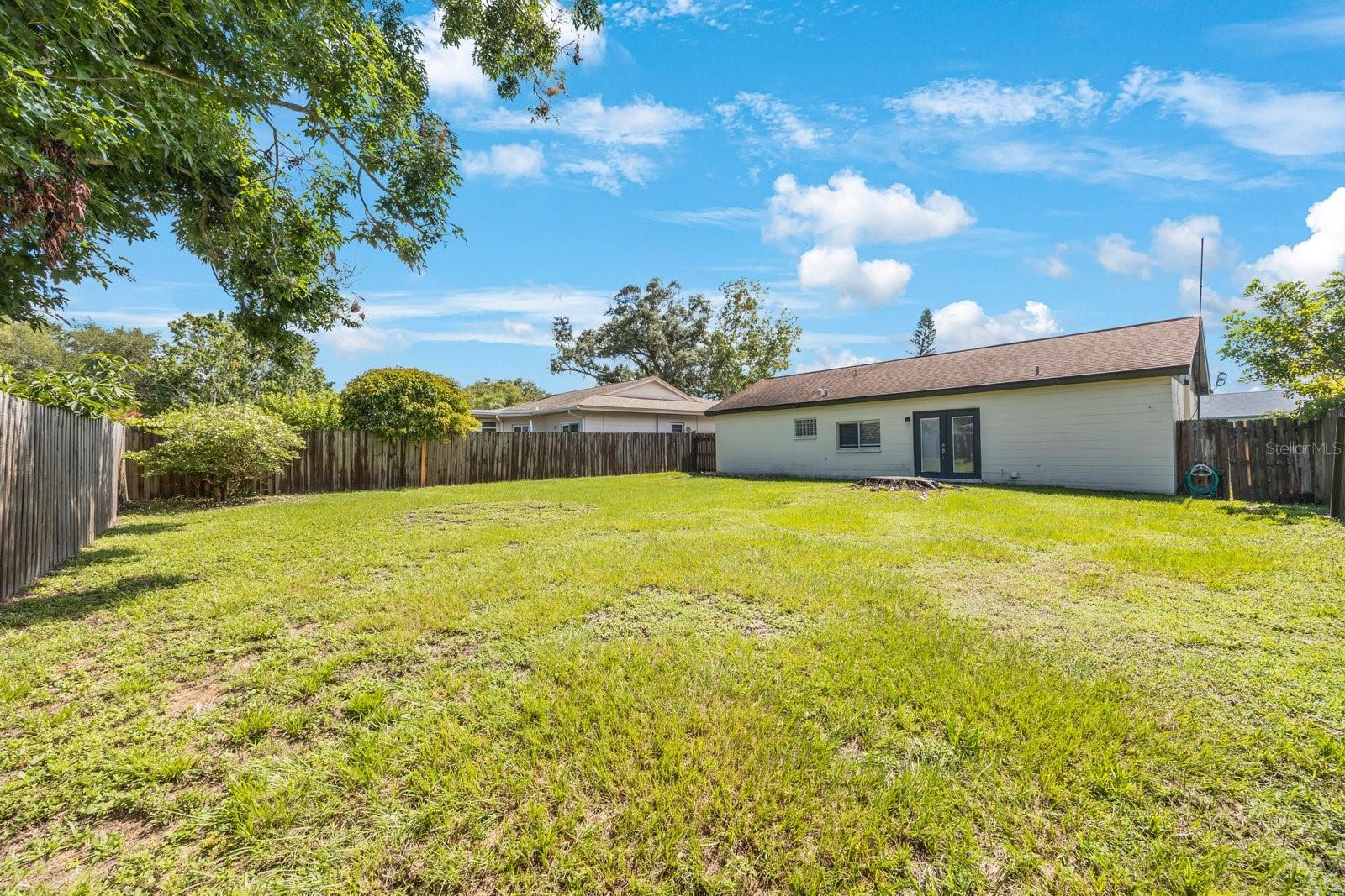 Ample Space for a Pool