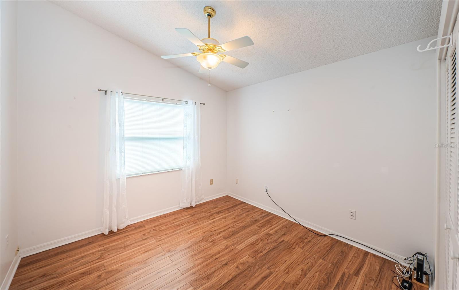 Bedroom #2 - pitch ceilings