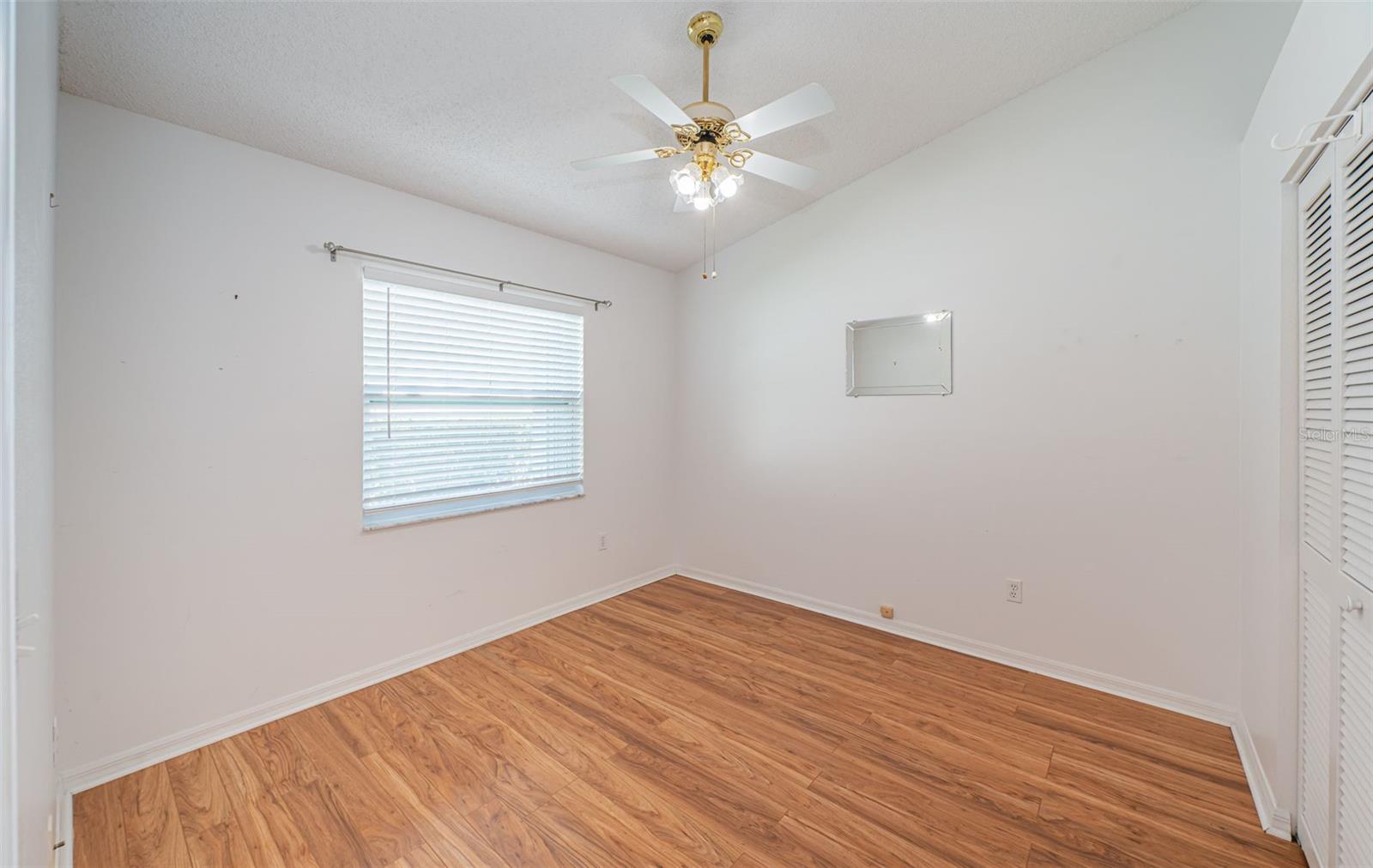 Bedroom #3 - pitch ceilings