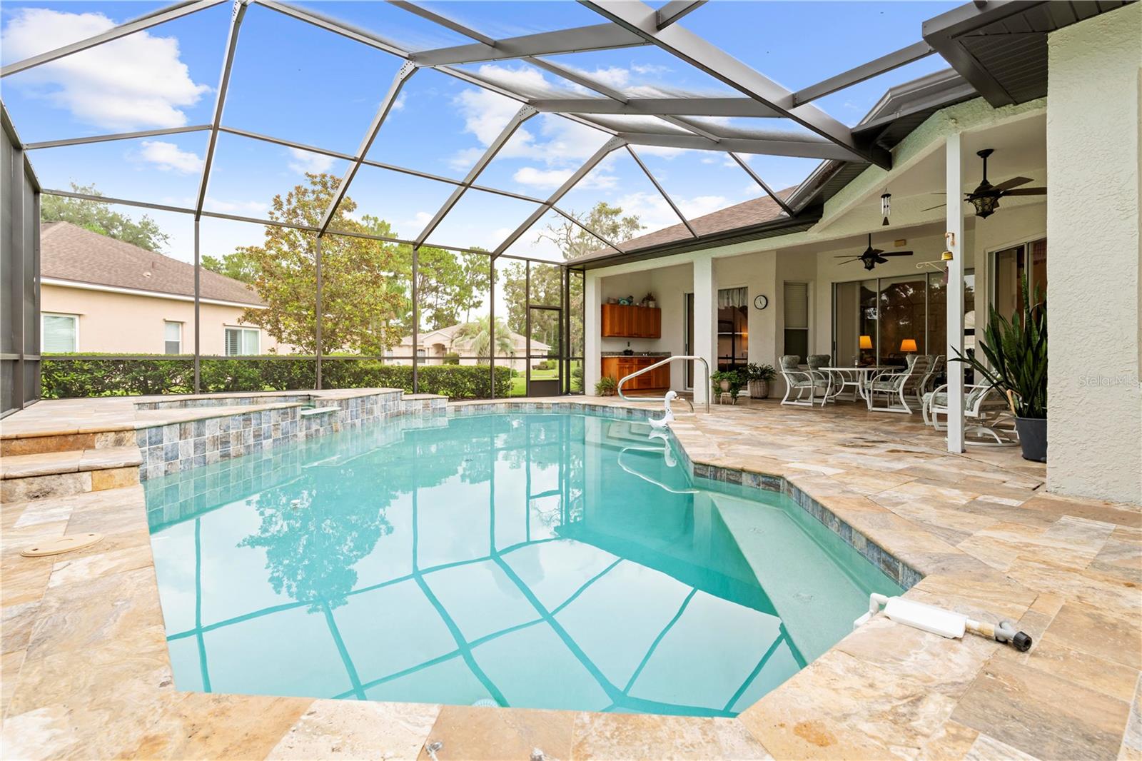 Propane Heated Salt Pool & Spa