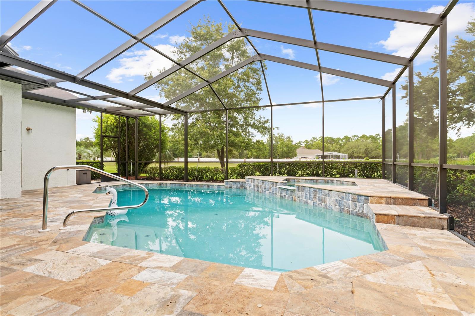 Propane Heated Salt Pool & Spa