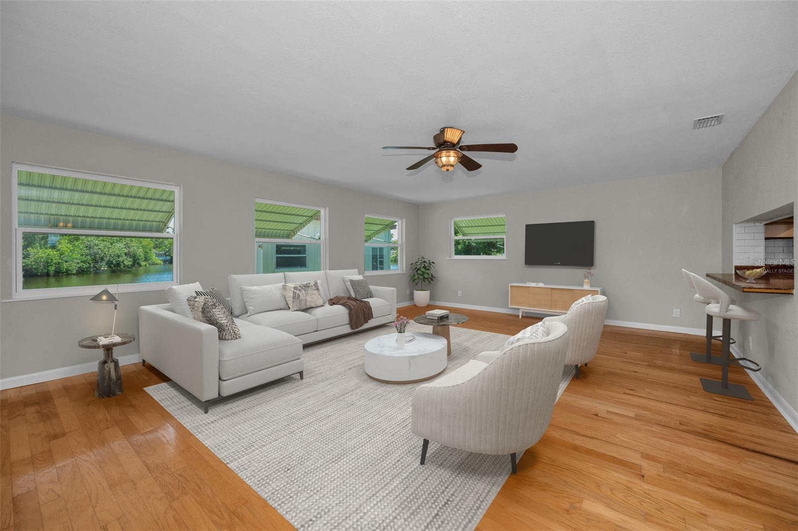Virtually Staged/Family Room