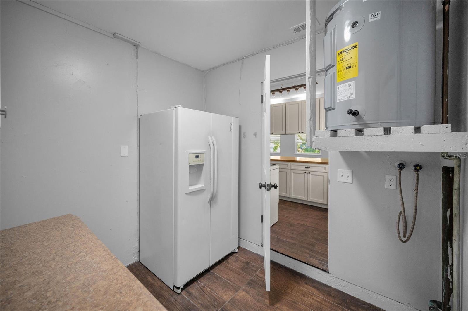 Utility Room w/extra Refrigerator
