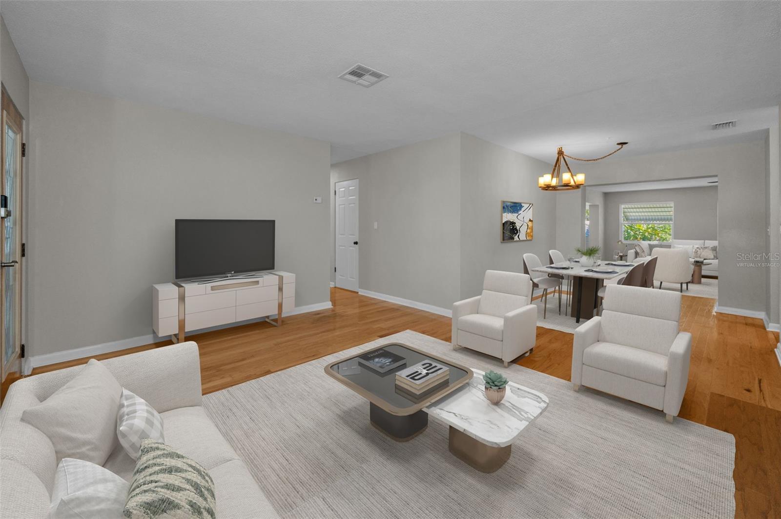 Virtually Staged/Living Room