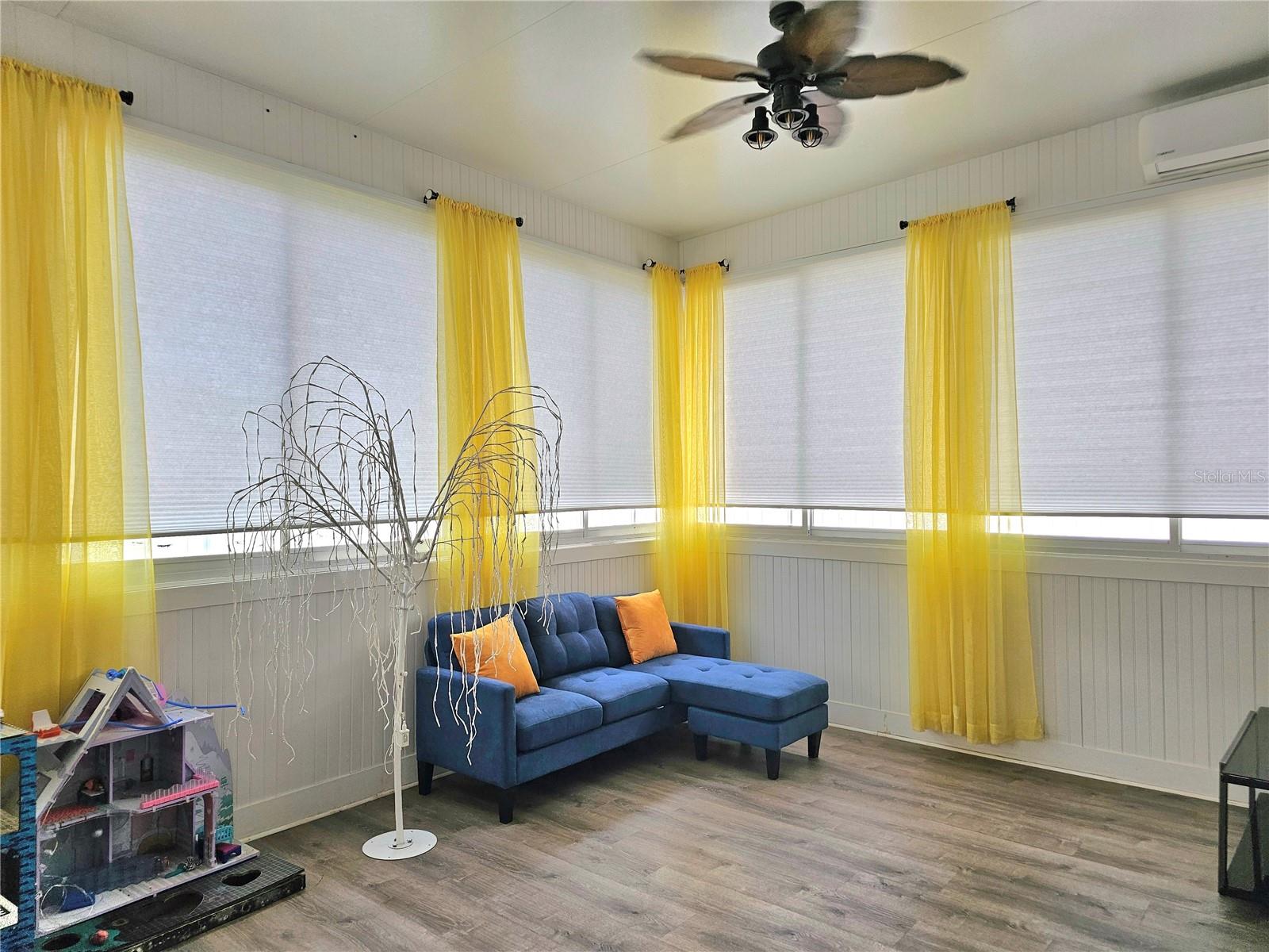 Enclosed Bonus Room
