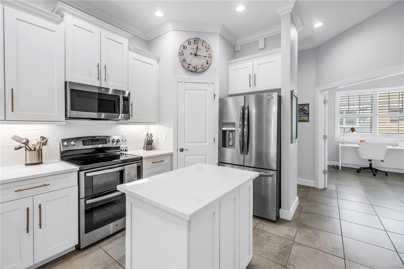 Recently updated kitchen