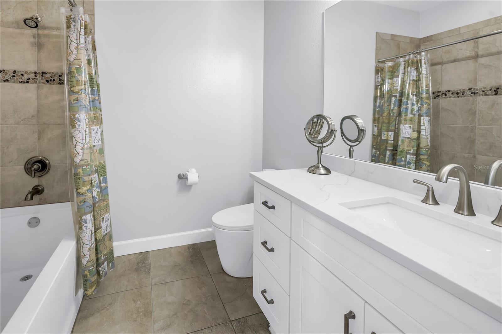 Newly updated Guest Bath
