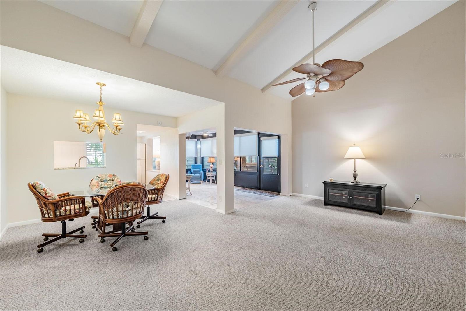 Dining Room/Living Room open floorplan