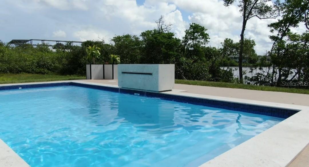 Salt water pool