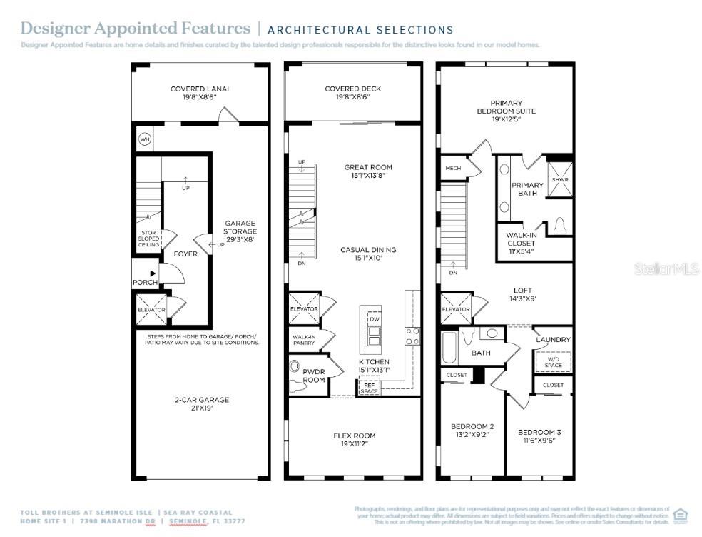 SEA RAY FLOORPLAN