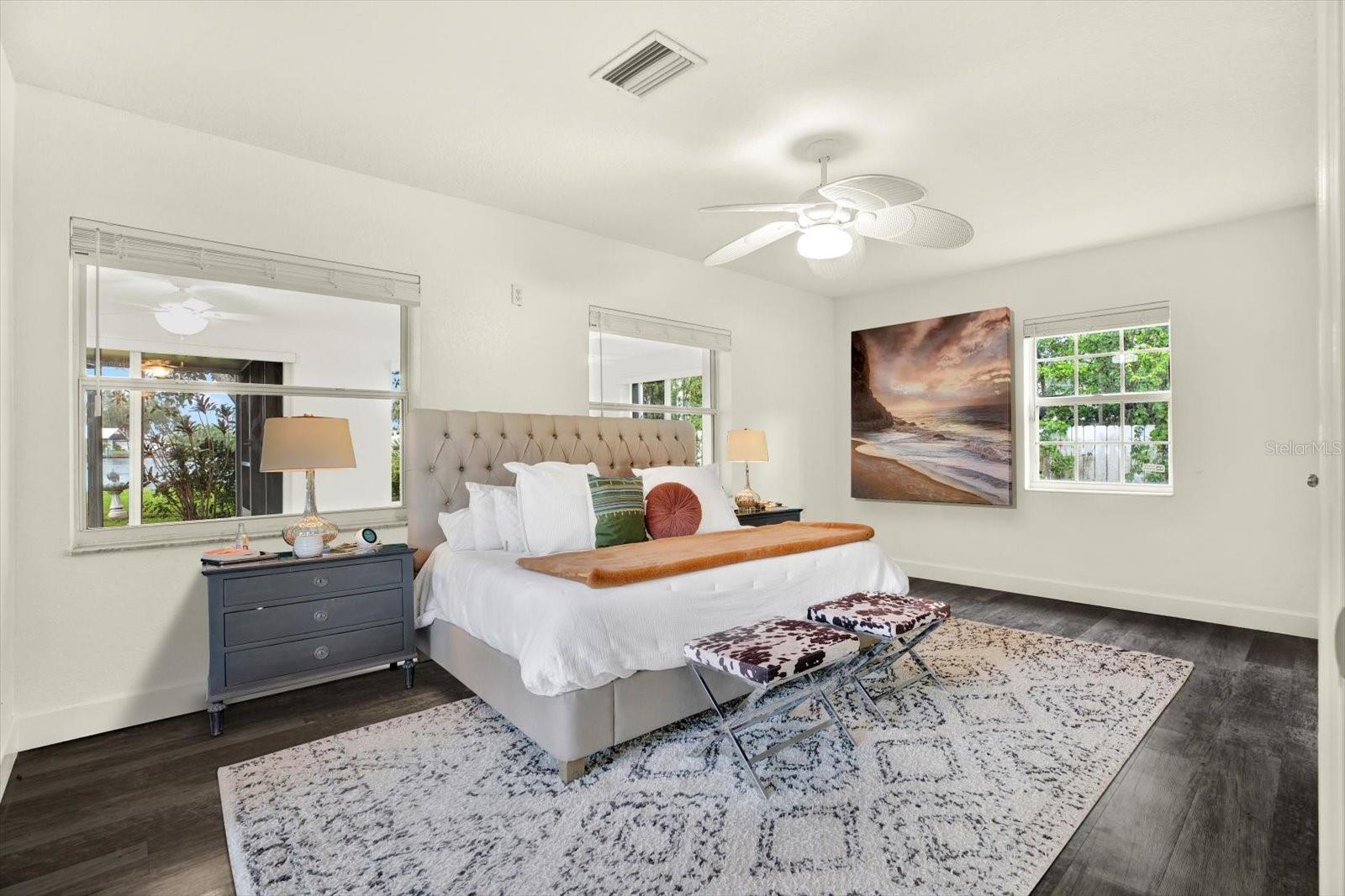 Staged Bedroom