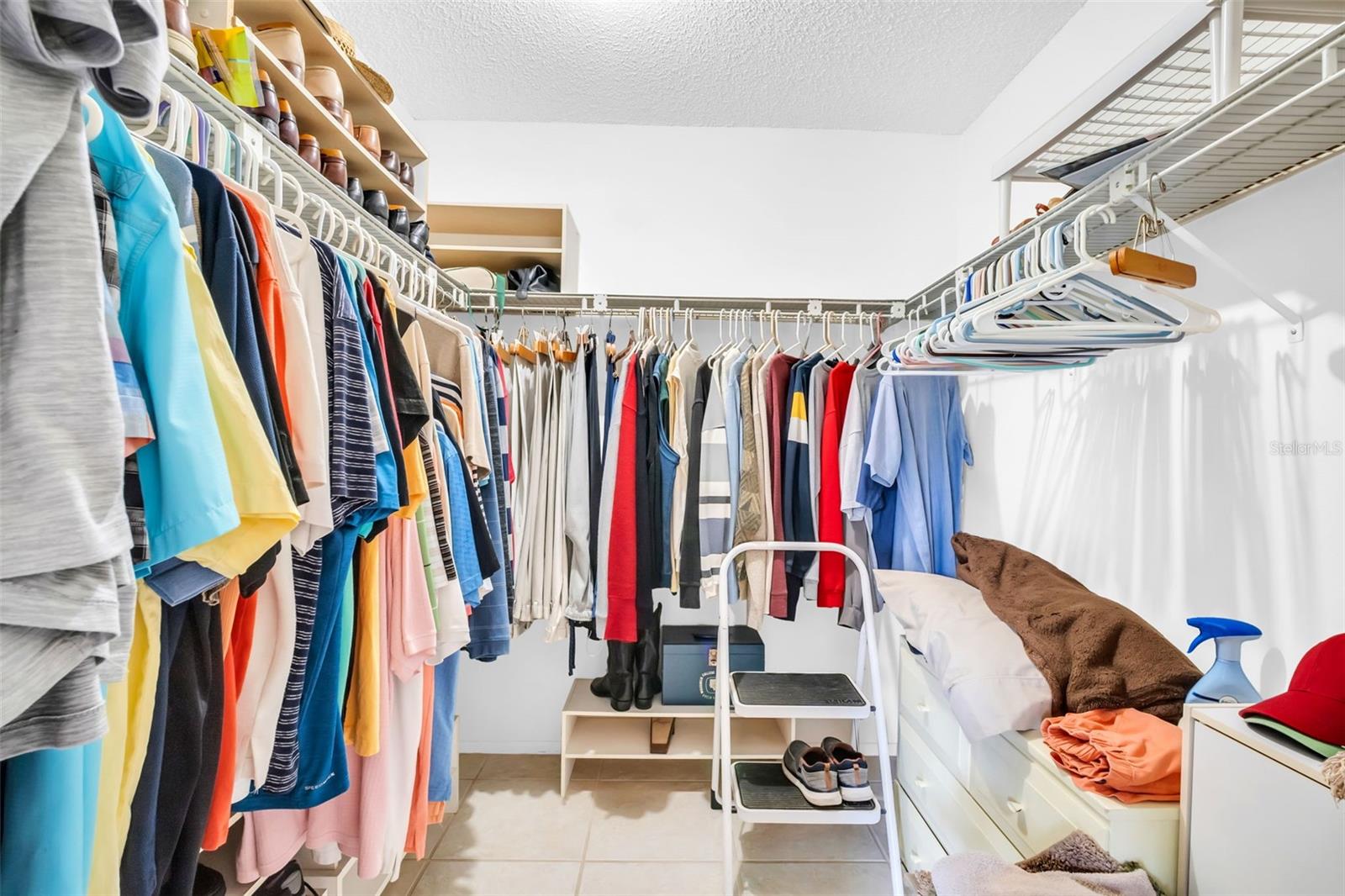 Large walk-in closet~