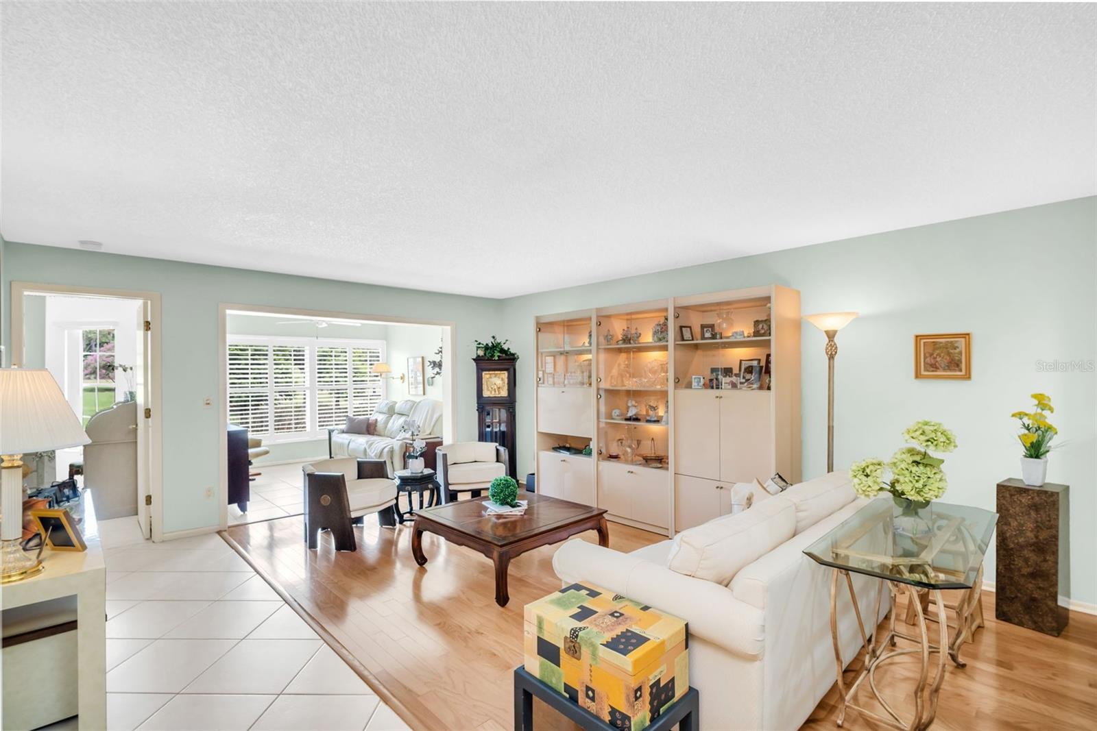 Welcoming front entry with direct views of stunning golf views~
