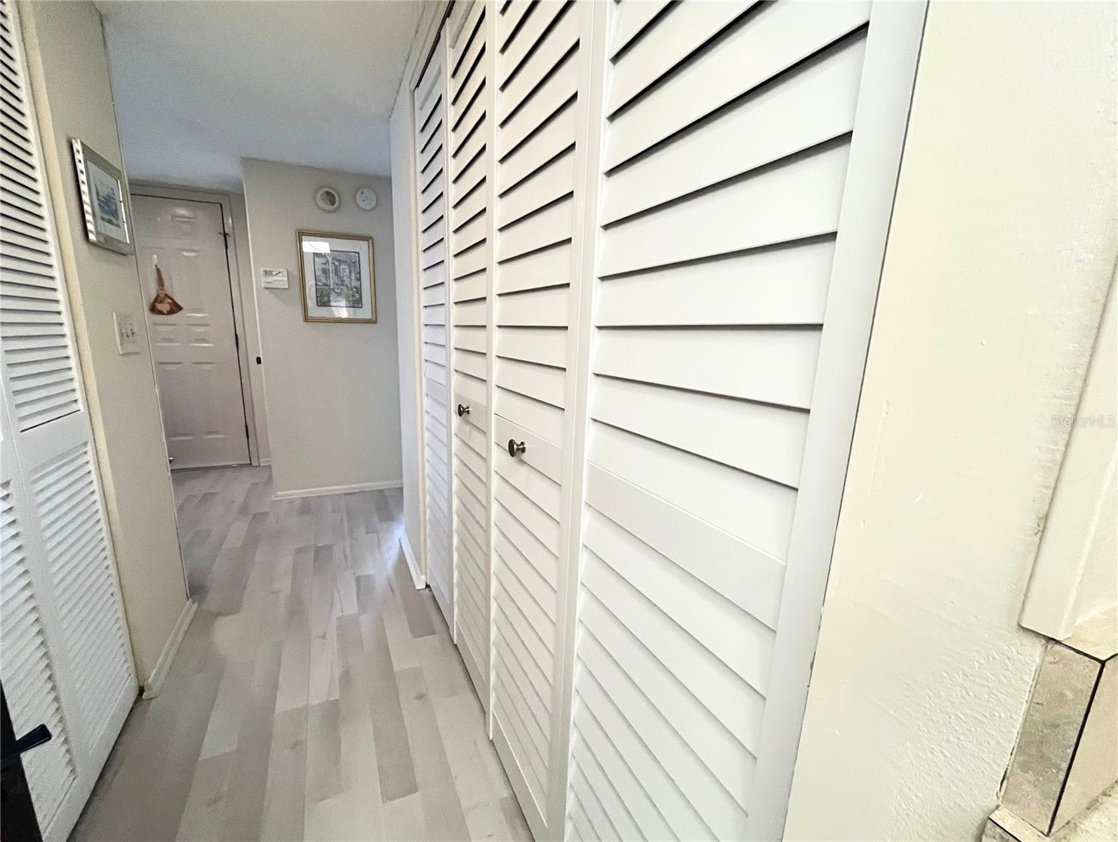 washer and dryer closet