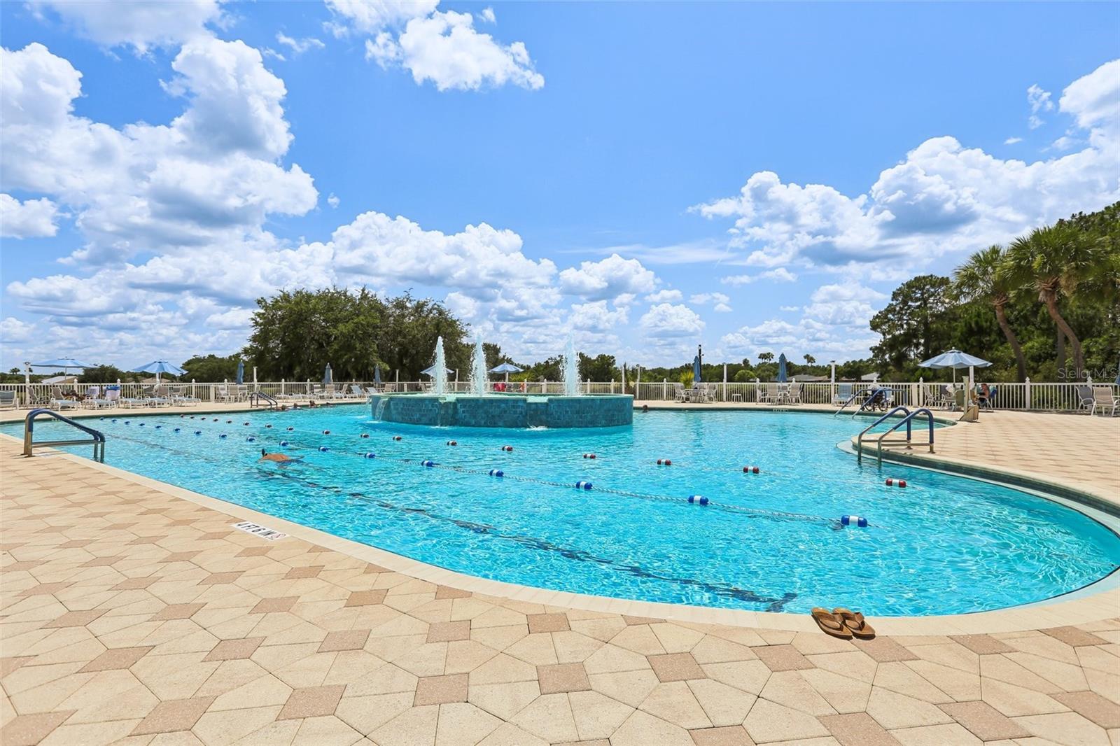Amenity center: heated resort style pool