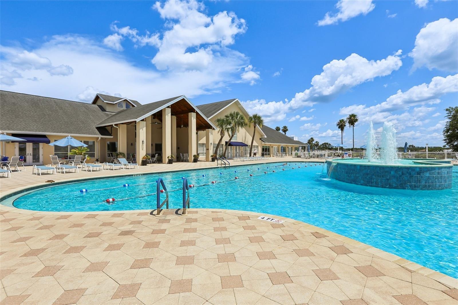 Amenity center: heated resort style pool