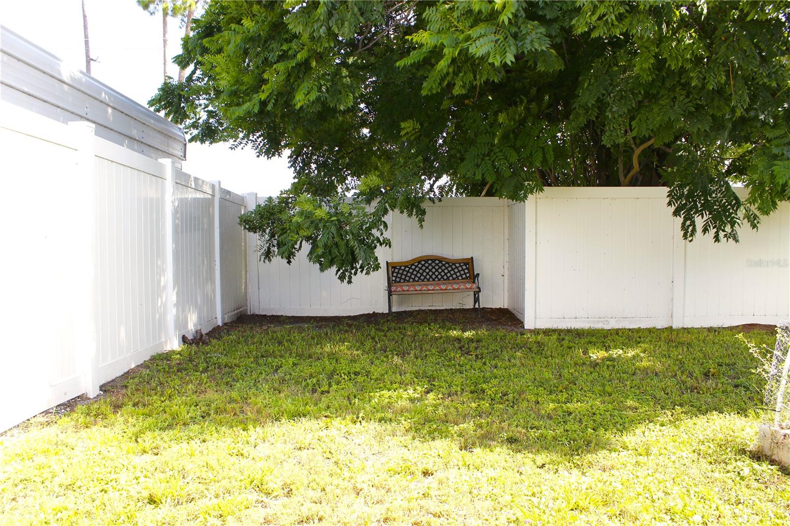 FENCED BACK YARD