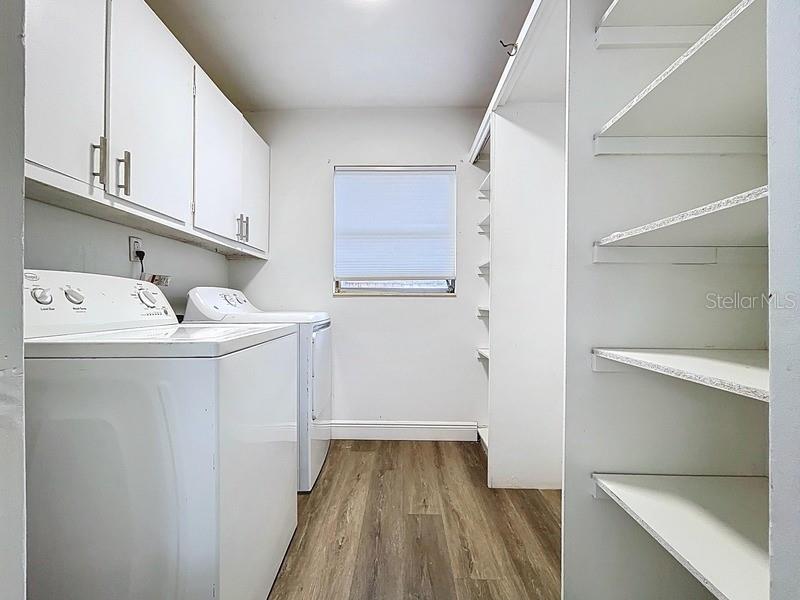 Laundry Room with Storage