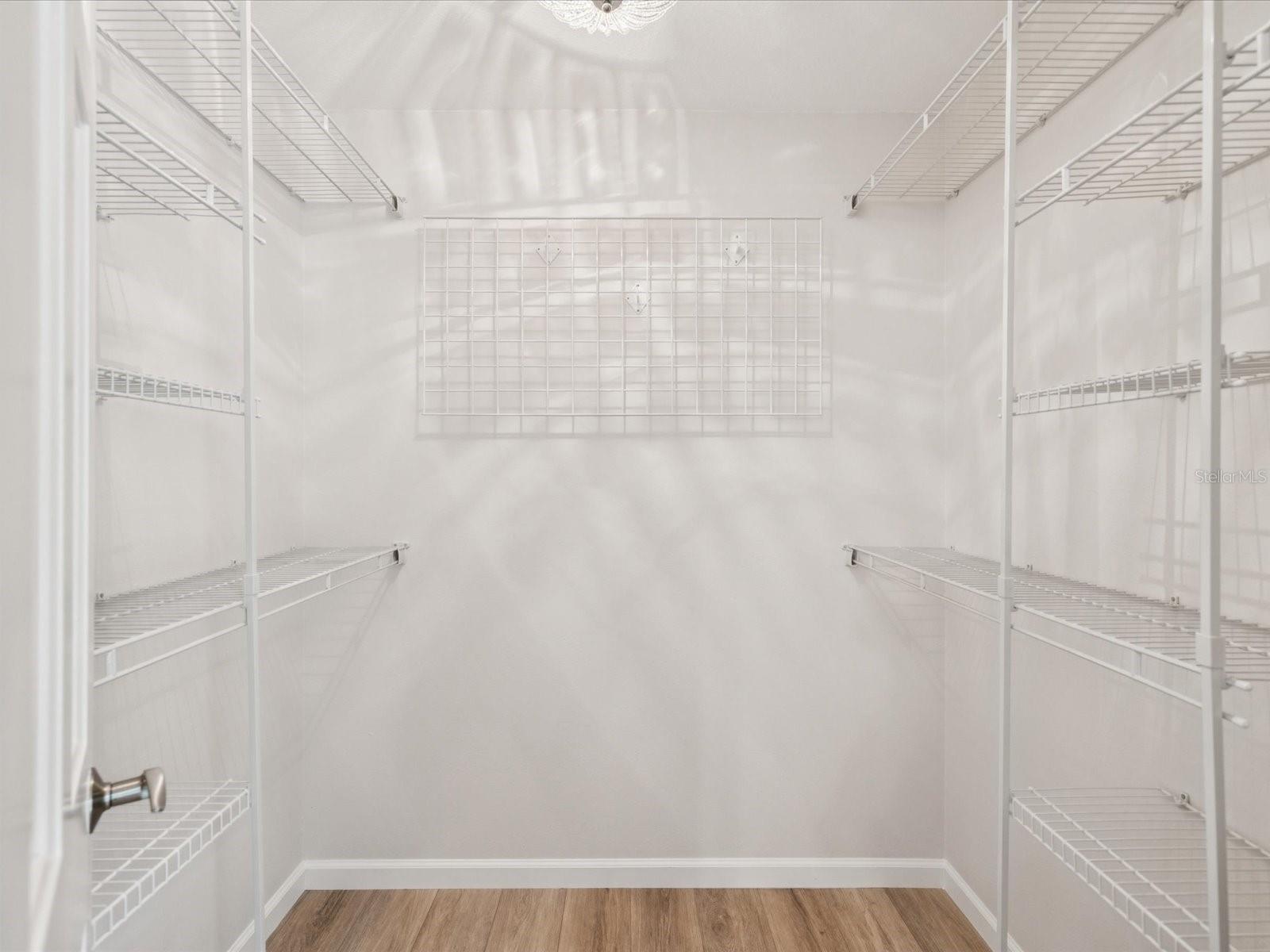 Primary bedroom closet