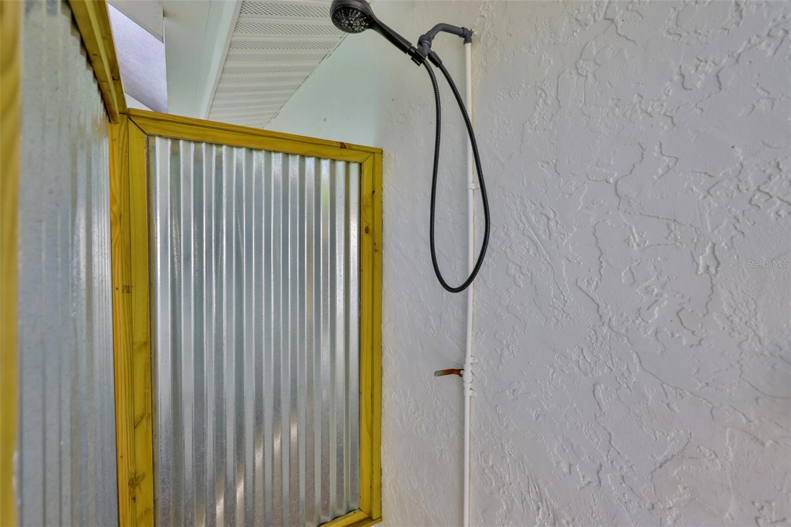 Outdoor shower
